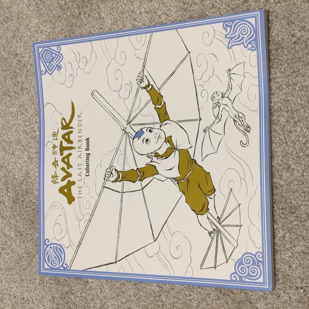 Avatar the Last Airbender Coloring Book